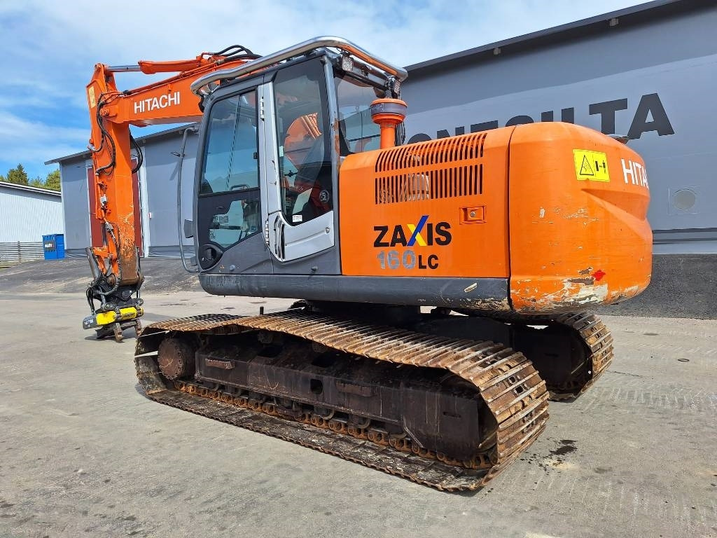 Hitachi ZX160LC-3 KALLISTAJA+PYÖRITTÄJÄ - Lánctalpas kotró: 2 kép. Hitachi ZX160LC-3 KALLISTAJA+PYÖRITTÄJÄ - Lánctalpas kotró: 2 kép.