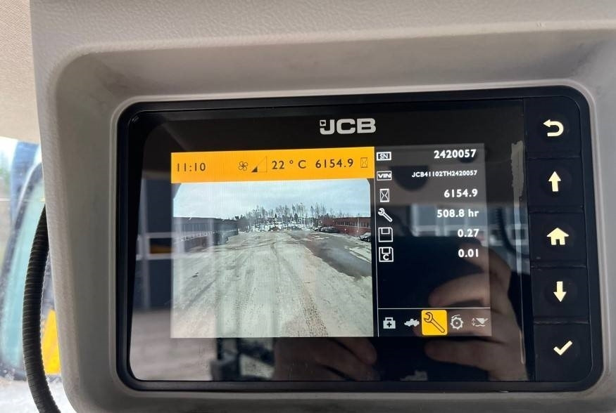 JCB 411HT T4F TULOSSA - Gumikerekes homlokrakodó: 5 kép. JCB 411HT T4F TULOSSA - Gumikerekes homlokrakodó: 5 kép.