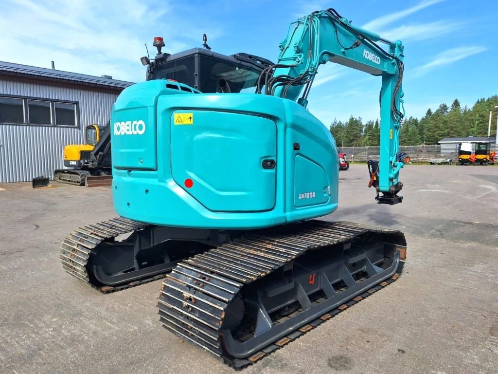 Kobelco SK75SRL-7 -SUOALUSTA- - Minikotró: 5 kép. Kobelco SK75SRL-7 -SUOALUSTA- - Minikotró: 5 kép.