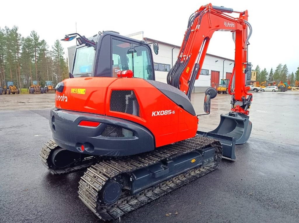 Kubota KX085-5 -UUTUUS- KMÄKI/PIRKKALA/TUUSULA - Minikotró: 5 kép. Kubota KX085-5 -UUTUUS- KMÄKI/PIRKKALA/TUUSULA - Minikotró: 5 kép.
