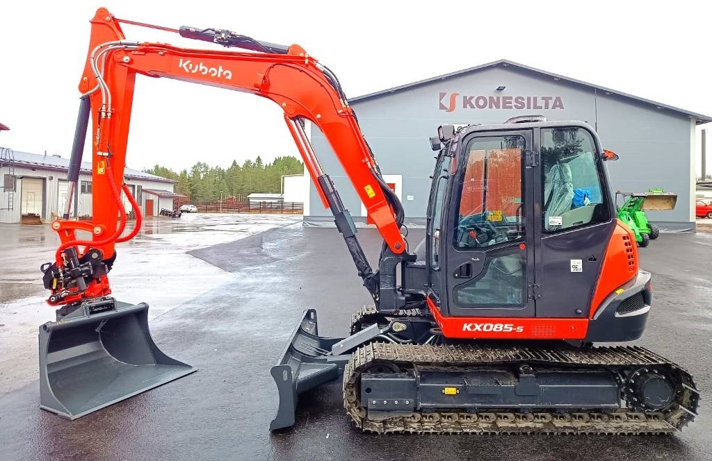 Kubota KX085-5 -UUTUUS- KMÄKI/PIRKKALA/TUUSULA - Minikotró: 1 kép. Kubota KX085-5 -UUTUUS- KMÄKI/PIRKKALA/TUUSULA - Minikotró: 1 kép.