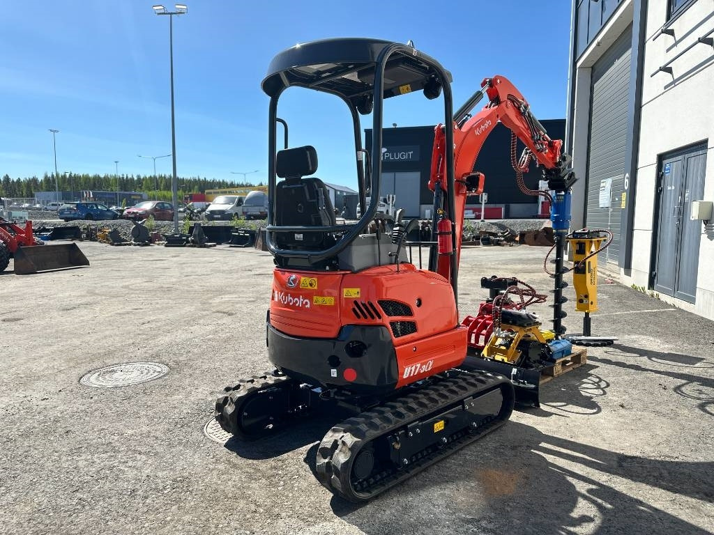 Kubota U 17-3 uusi Varustelupaketilla - Minikotró: 4 kép. Kubota U 17-3 uusi Varustelupaketilla - Minikotró: 4 kép.