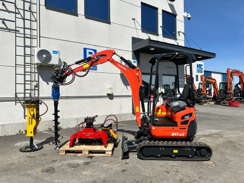Kubota U 17-3 uusi Varustelupaketilla - Minikotró: 1 kép. Kubota U 17-3 uusi Varustelupaketilla - Minikotró: 1 kép.