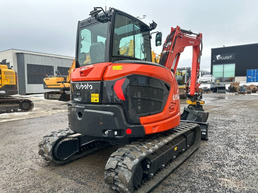 Kubota U 56-5 Uusi varusteilla - Minikotró: 4 kép. Kubota U 56-5 Uusi varusteilla - Minikotró: 4 kép.