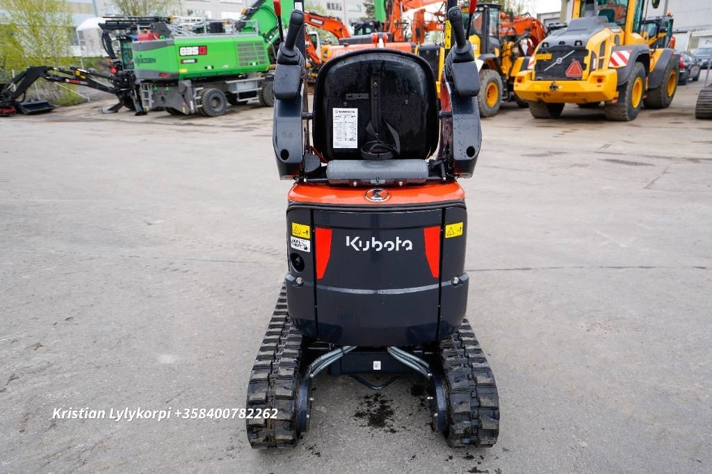 Kubota U10-5 EX DEMO KALLISTAJALLA - Minikotró: 5 kép. Kubota U10-5 EX DEMO KALLISTAJALLA - Minikotró: 5 kép.