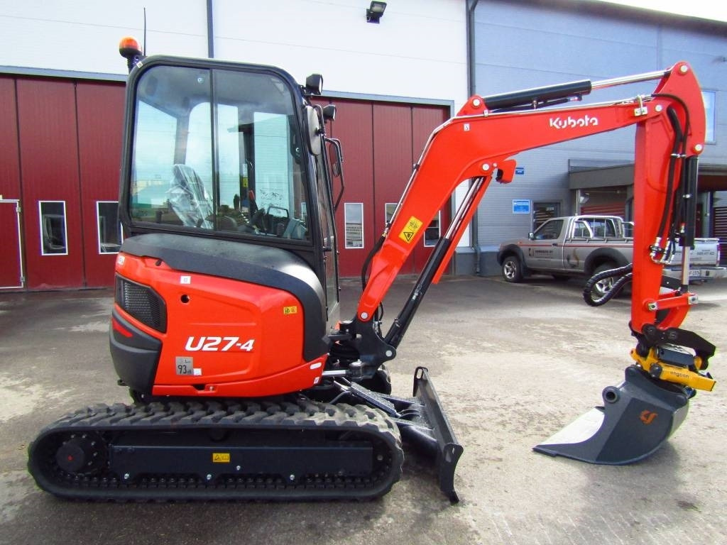 Kubota U27-4 UUSI, PYÖRITTÄJÄLLÄ - Minikotró: 5 kép. Kubota U27-4 UUSI, PYÖRITTÄJÄLLÄ - Minikotró: 5 kép.