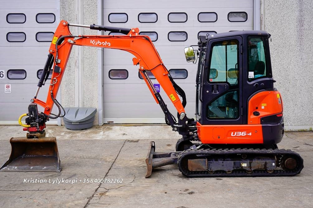 Kubota U36-4 ROTOTILTILLÄ - Minikotró: 1 kép. Kubota U36-4 ROTOTILTILLÄ - Minikotró: 1 kép.