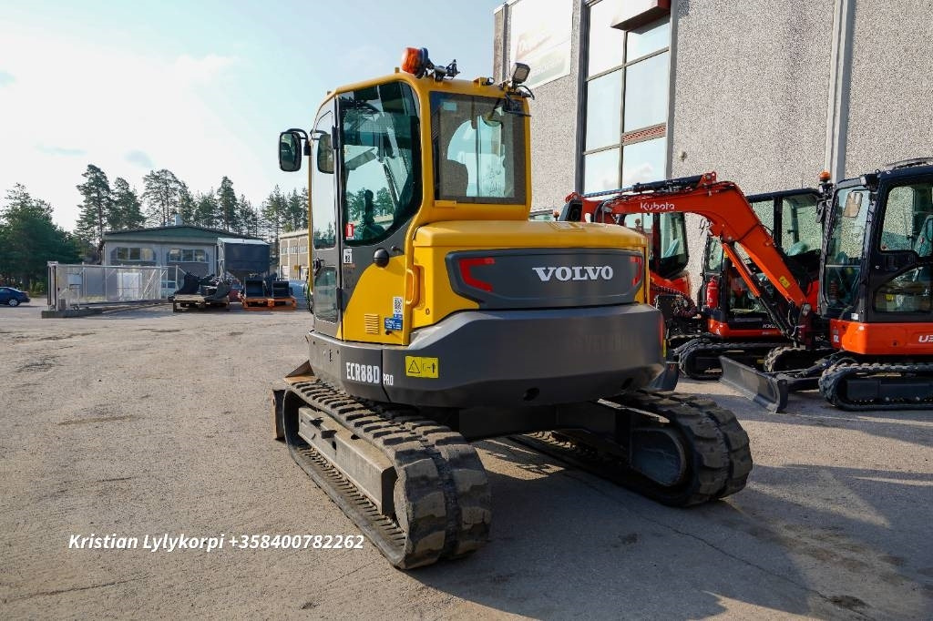 Volvo ECR88D PRO PIENET TUNNIT - Minikotró: 4 kép. Volvo ECR88D PRO PIENET TUNNIT - Minikotró: 4 kép.