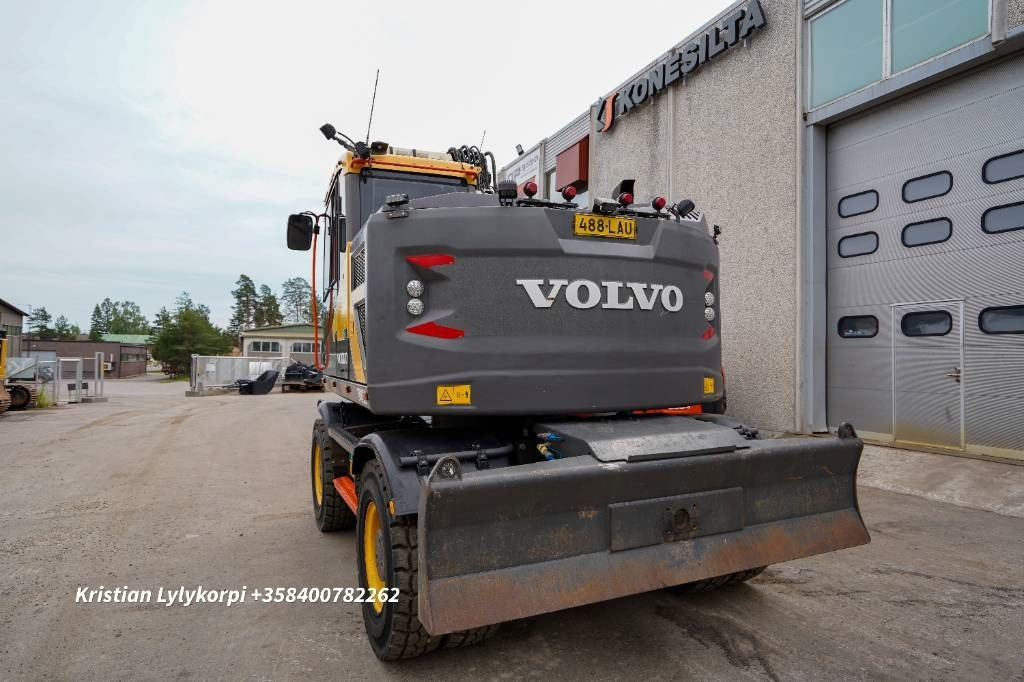 Volvo EWR150E ROTOTILTILLÄ - Gumikerekes kotró: 3 kép. Volvo EWR150E ROTOTILTILLÄ - Gumikerekes kotró: 3 kép.