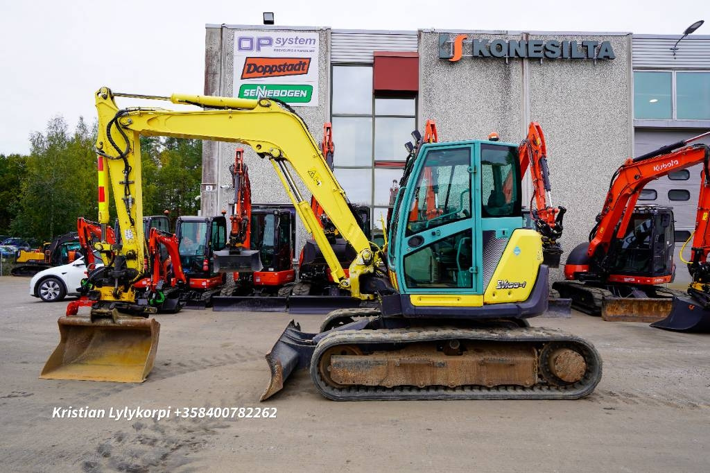 Yanmar SV 100-1 - Minikotró: 1 kép. Yanmar SV 100-1 - Minikotró: 1 kép.