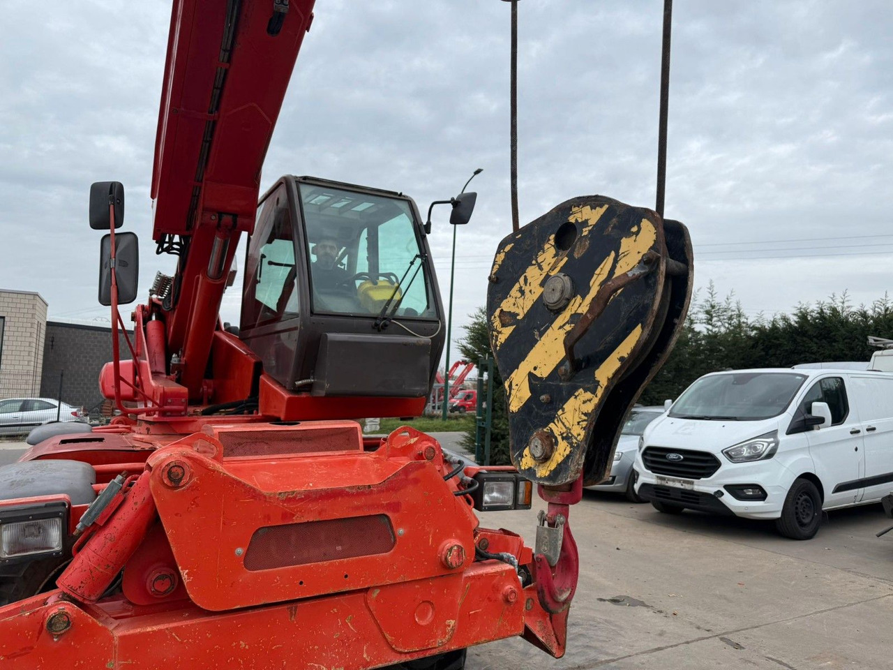 Teleszkópos rakodó Manitou 1850. Roto. 4x4x4. Winch remote.: 23 kép.