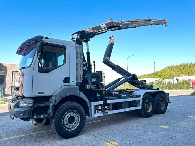 Renault Kerax 420dCi. 6X4. Hiab 144. Klima. - Darus autó: 1 kép. Renault Kerax 420dCi. 6X4. Hiab 144. Klima. - Darus autó: 1 kép.