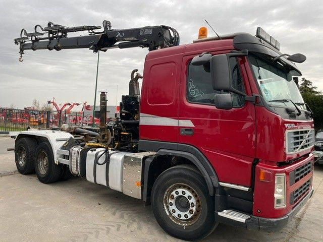 Volvo FM12-400. 6X4. HIAB 166. Klima. EU5. - Horgos rakodó teherautó: 4 kép. Volvo FM12-400. 6X4. HIAB 166. Klima. EU5. - Horgos rakodó teherautó: 4 kép.