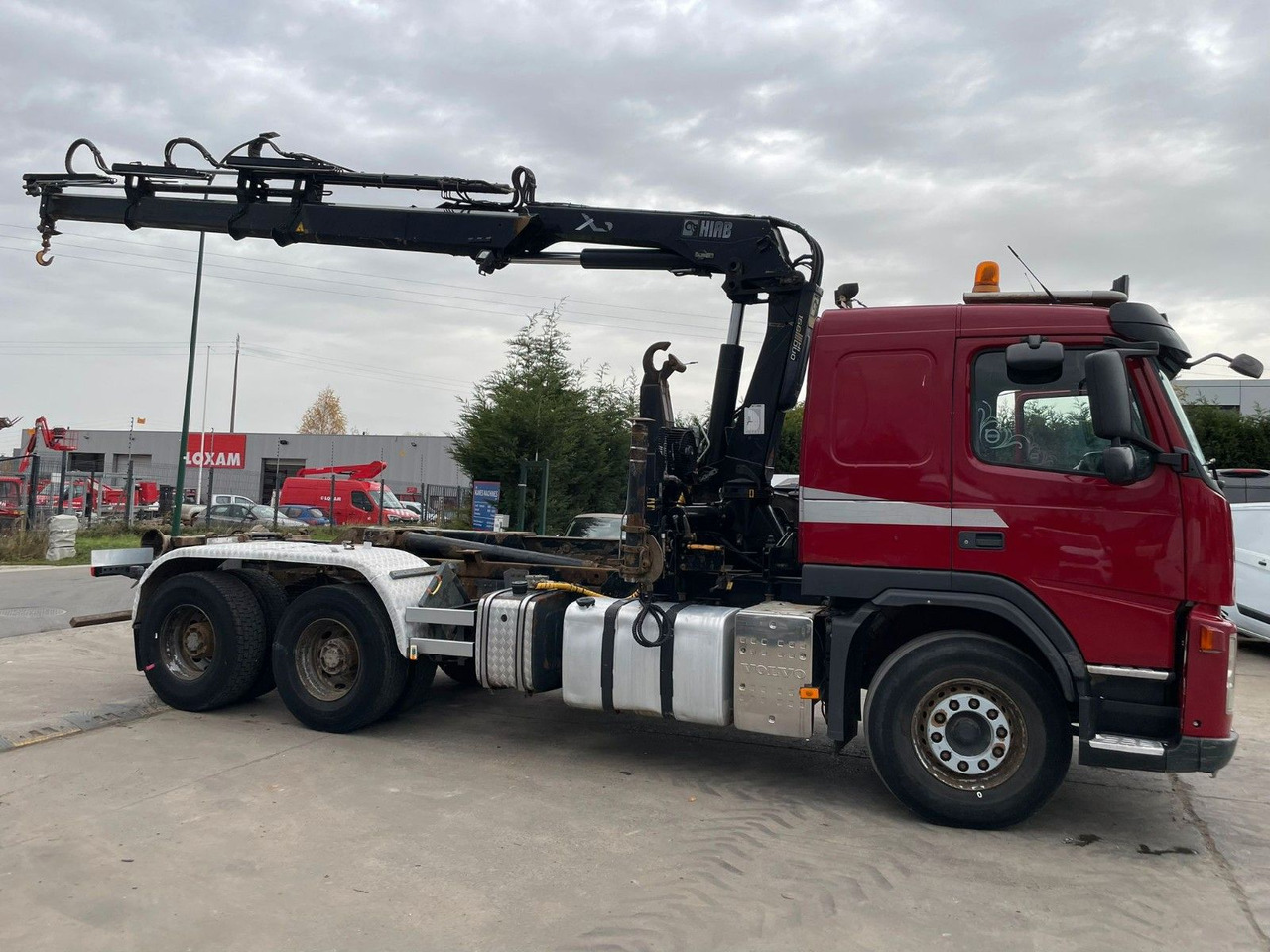 Volvo FM12-400. 6X4. HIAB 166. Klima. EU5. - Horgos rakodó teherautó: 3 kép. Volvo FM12-400. 6X4. HIAB 166. Klima. EU5. - Horgos rakodó teherautó: 3 kép.