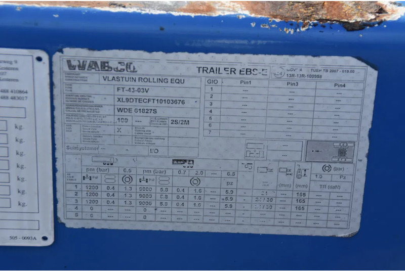 D-Tec FT-43-03V - DAMAGED - ALL CONNECTIONS - 3 x EXTENDABLE - LIFT AXLE - BPW AXLES - DRUM BRAKES - - Félpótkocsi cserefelépítményes: 4 kép. D-Tec FT-43-03V - DAMAGED - ALL CONNECTIONS - 3 x EXTENDABLE - LIFT AXLE - BPW AXLES - DRUM BRAKES - - Félpótkocsi cserefelépítményes: 4 kép.