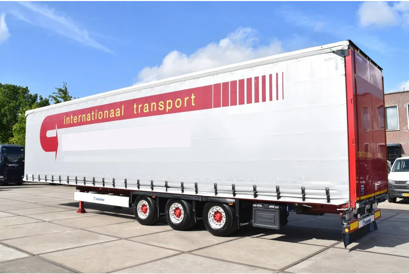 Krone SD - MEGA - SLIDING CURTAINS/ROOF - LIFTING ROOF - BPW AXLES - DISC BRAKES - ALCOA DURA BRIGHT - EXCELLENT CONDITION - - Félpótkocsi dobozos: 2 kép. Krone SD - MEGA - SLIDING CURTAINS/ROOF - LIFTING ROOF - BPW AXLES - DISC BRAKES - ALCOA DURA BRIGHT - EXCELLENT CONDITION - - Félpótkocsi dobozos: 2 kép.