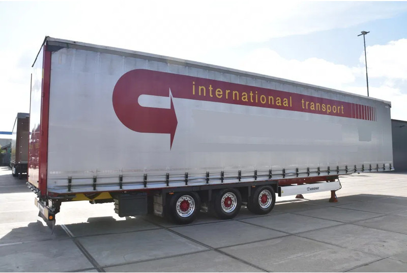 Krone SD - MEGA - SLIDING CURTAINS/ROOF - LIFTING ROOF - BPW AXLES - DISC BRAKES - ALCOA DURA BRIGHT - EXCELLENT CONDITION - - Félpótkocsi dobozos: 4 kép. Krone SD - MEGA - SLIDING CURTAINS/ROOF - LIFTING ROOF - BPW AXLES - DISC BRAKES - ALCOA DURA BRIGHT - EXCELLENT CONDITION - - Félpótkocsi dobozos: 4 kép.