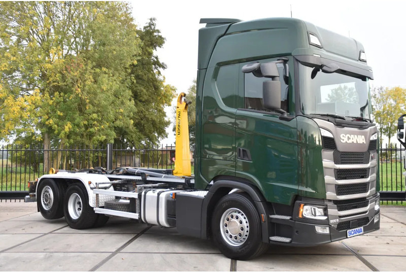 Scania S500 NGS 6x2*4 - HOOKLIFT - RETARDER - 375 TKM - PARK. AIRCO - WHEELBASE: 475 CM - PTO - EXCELLENT CONDITION - - Horgos rakodó teherautó: 2 kép. Scania S500 NGS 6x2*4 - HOOKLIFT - RETARDER - 375 TKM - PARK. AIRCO - WHEELBASE: 475 CM - PTO - EXCELLENT CONDITION - - Horgos rakodó teherautó: 2 kép.