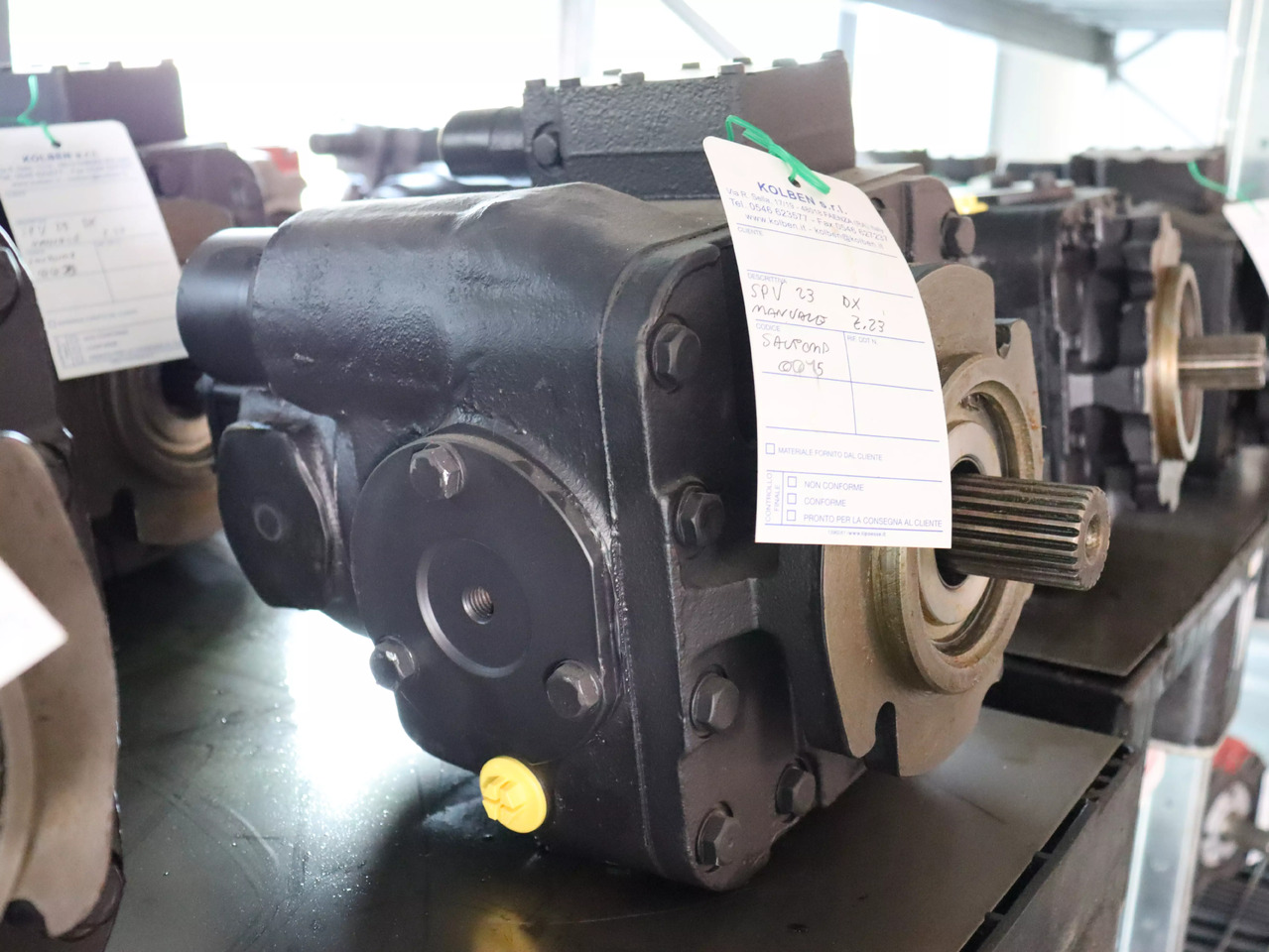 DANFOSS SPV 23 - Hidraulikus szivattyú - Anyagmozgató gép: 3 kép. DANFOSS SPV 23 - Hidraulikus szivattyú - Anyagmozgató gép: 3 kép.