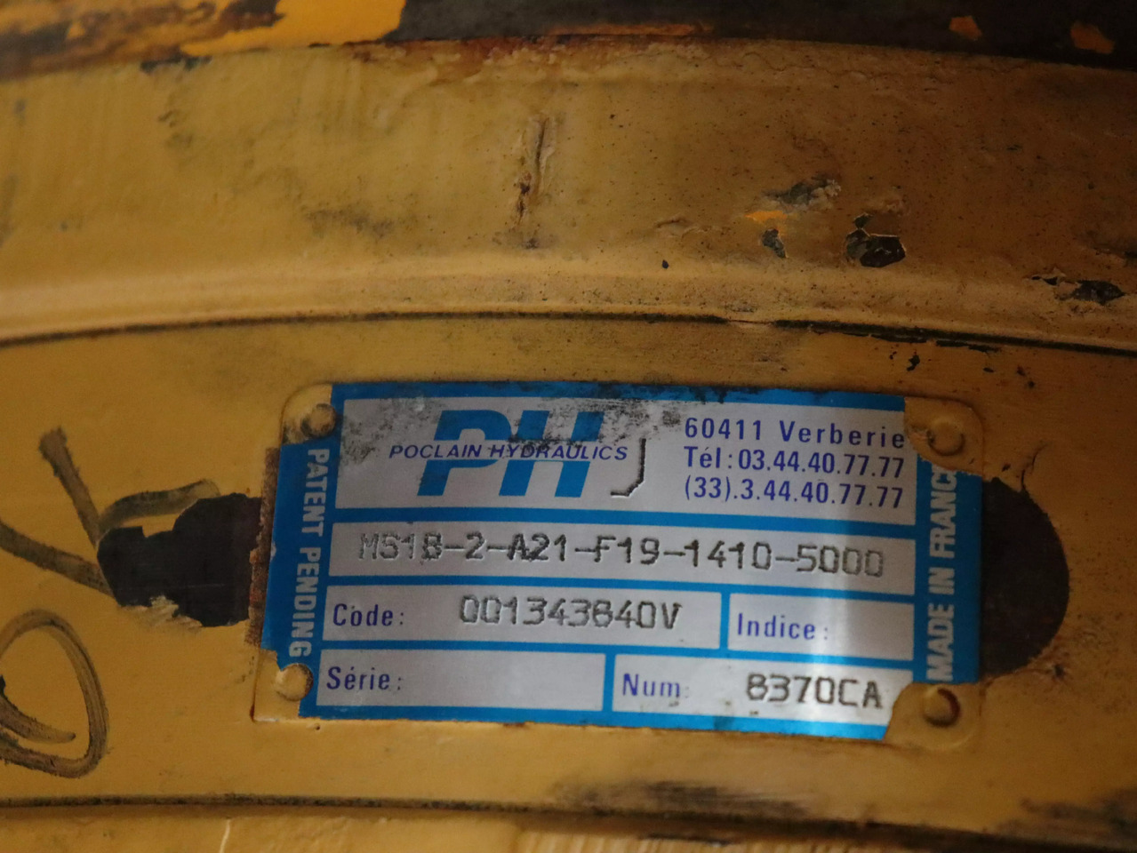 POCLAIN MS18-2-A21-F19-1410-5000 - Hidraulikus motor - Építőipari gépek: 4 kép. POCLAIN MS18-2-A21-F19-1410-5000 - Hidraulikus motor - Építőipari gépek: 4 kép.