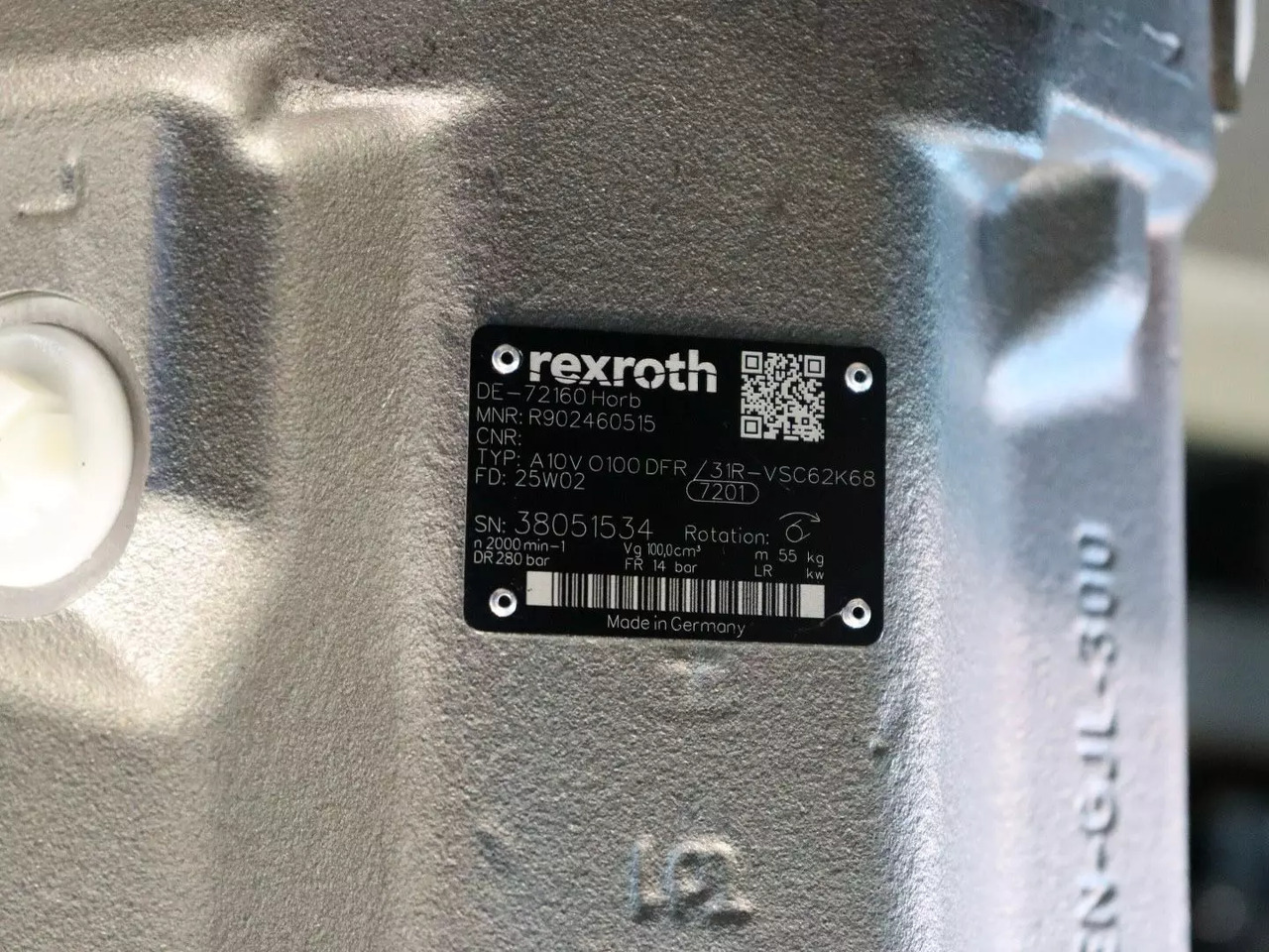 REXROTH A10VO100DFR/31R-VSC62K68 - Hidraulikus szivattyú - Anyagmozgató gép: 4 kép. REXROTH A10VO100DFR/31R-VSC62K68 - Hidraulikus szivattyú - Anyagmozgató gép: 4 kép.