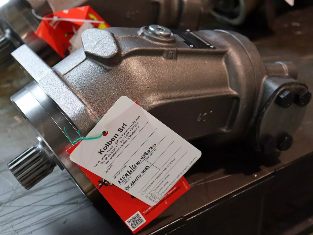 REXROTH A2FM80/61W-VZB020 - Hidraulikus motor - Építőipari gépek: 1 kép. REXROTH A2FM80/61W-VZB020 - Hidraulikus motor - Építőipari gépek: 1 kép.