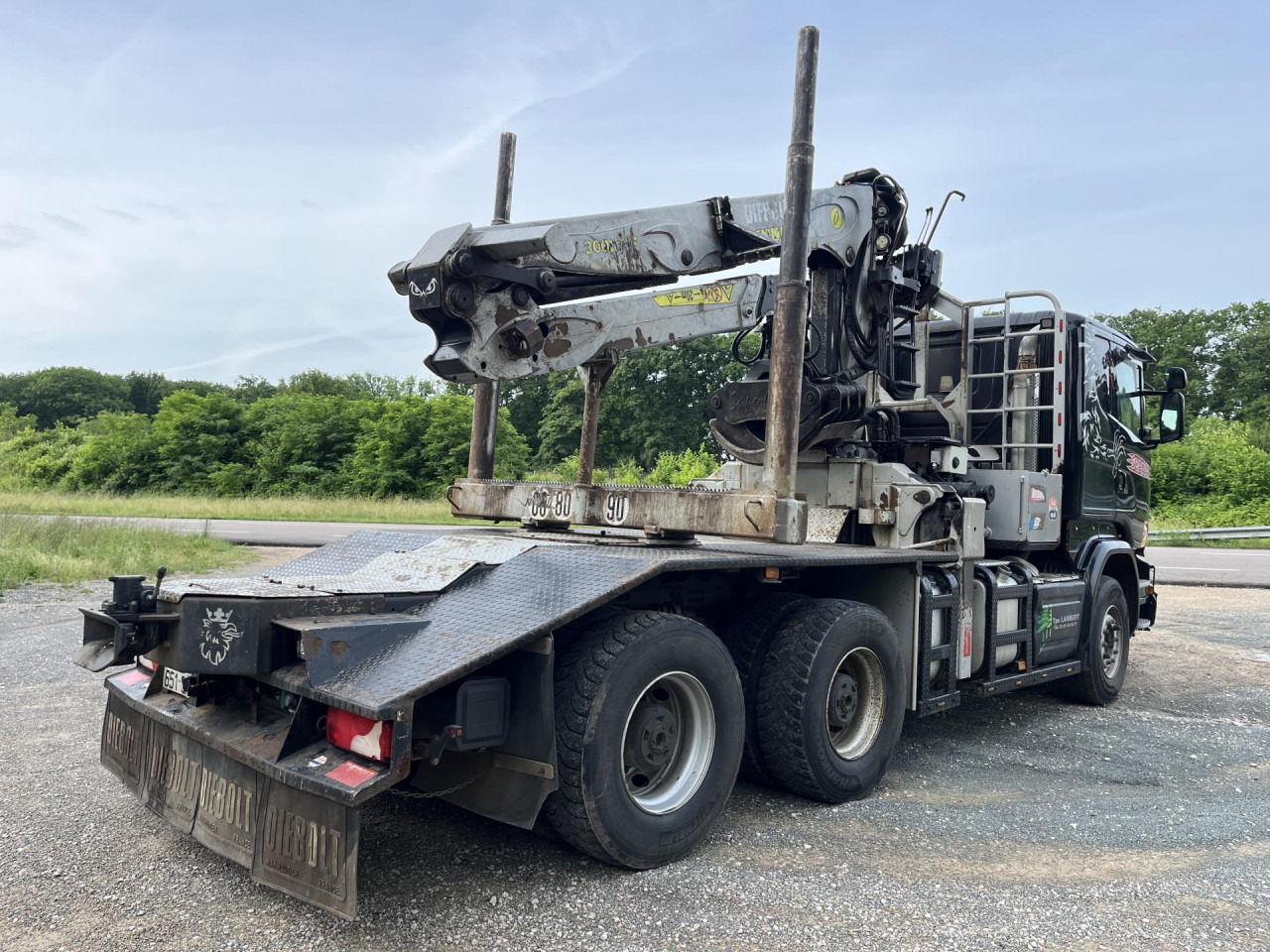 SCANIA R 580 CB6x4EHZ - Alvaz teherautó: 4 kép. SCANIA R 580 CB6x4EHZ - Alvaz teherautó: 4 kép.