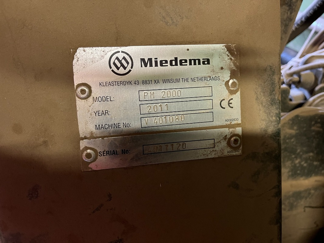 Miedema Miedema Structural 2000 - Betakarító gép: 2 kép. Miedema Miedema Structural 2000 - Betakarító gép: 2 kép.