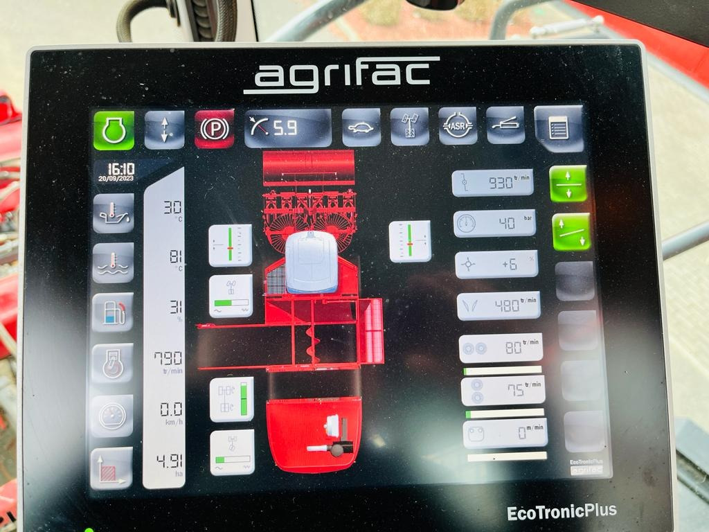 Cukorrépa kombájn Agrifac Lighttraxx: 26 kép.