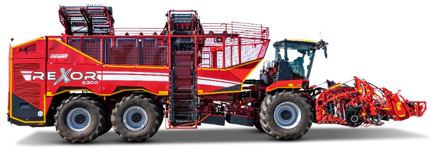 Grimme REXOR 6300 GEN IV - Betakarító gép: 5 kép. Grimme REXOR 6300 GEN IV - Betakarító gép: 5 kép.