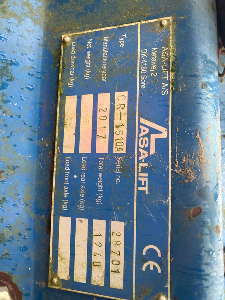 ASA-Lift CR-1510A - Szőlőkombájn: 3 kép. ASA-Lift CR-1510A - Szőlőkombájn: 3 kép.