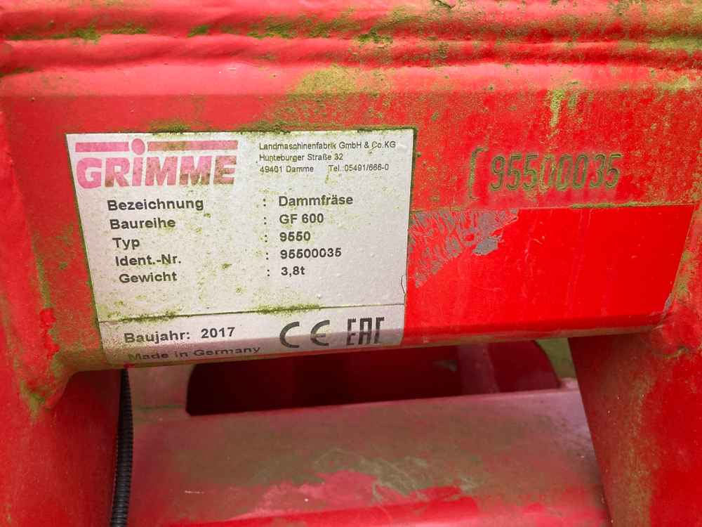Grimme Grimme, GF600, 6 Row/3Bed Tilla, Rotovator - Betakarító gép: 2 kép. Grimme Grimme, GF600, 6 Row/3Bed Tilla, Rotovator - Betakarító gép: 2 kép.