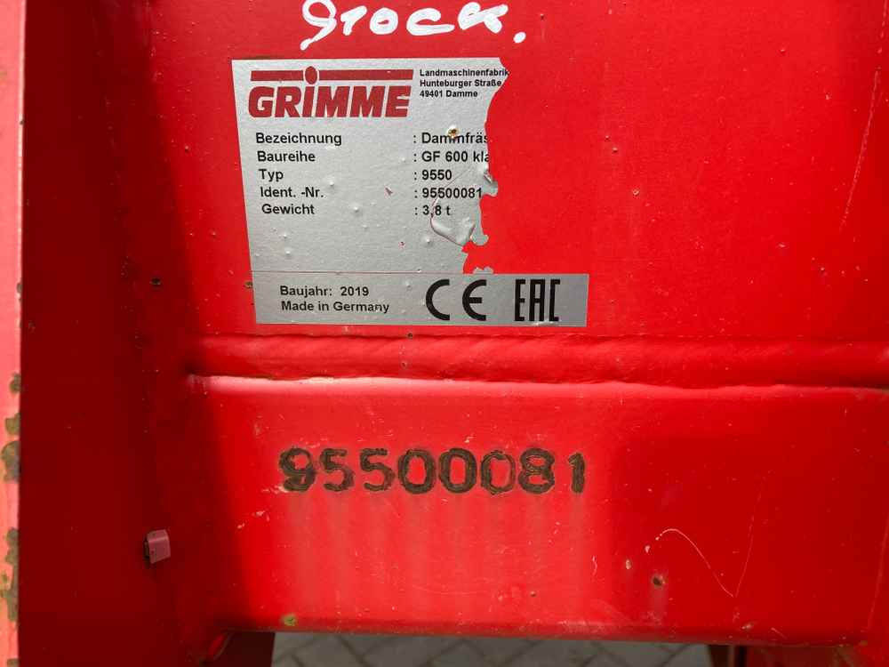 Betakarító gép Grimme Grimme, GF600, 6 Row/3Bed Tilla, Rotovator: 36 kép.