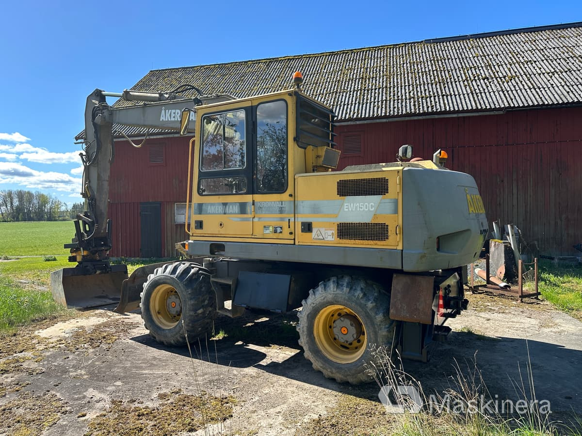 Åkerman EW150C Hjulgrävare Åkerman EW150C - Lánctalpas kotró: 5 kép. Åkerman EW150C Hjulgrävare Åkerman EW150C - Lánctalpas kotró: 5 kép.