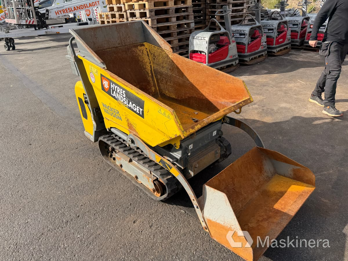 Banddumper Wacker Neuson DT08D - Lánctalpas dömper: 3 kép. Banddumper Wacker Neuson DT08D - Lánctalpas dömper: 3 kép.