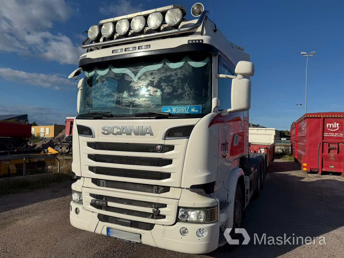 Lastväxlare Scania R580 8X4 Tridem - Egyéb gépek: 2 kép. Lastväxlare Scania R580 8X4 Tridem - Egyéb gépek: 2 kép.