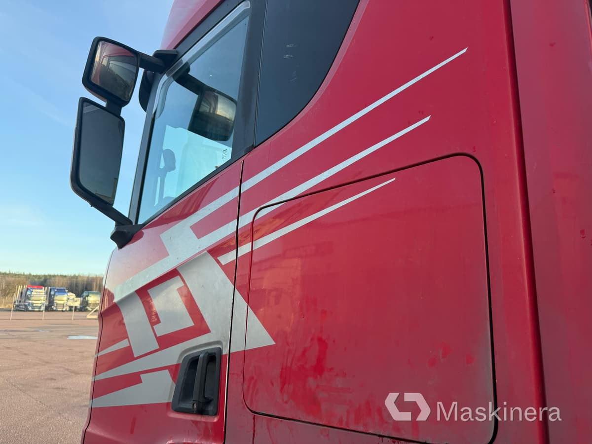 Dobozos felépítményű teherautó Flisekipage Scania R500- Tyllis 3PVH: 20 kép.