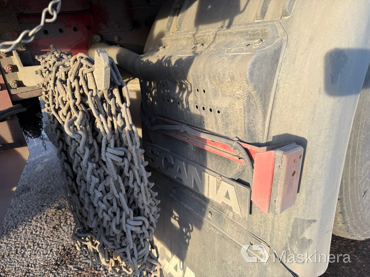 Dobozos felépítményű teherautó Flisekipage Scania R500- Tyllis 3PVH: 45 kép.