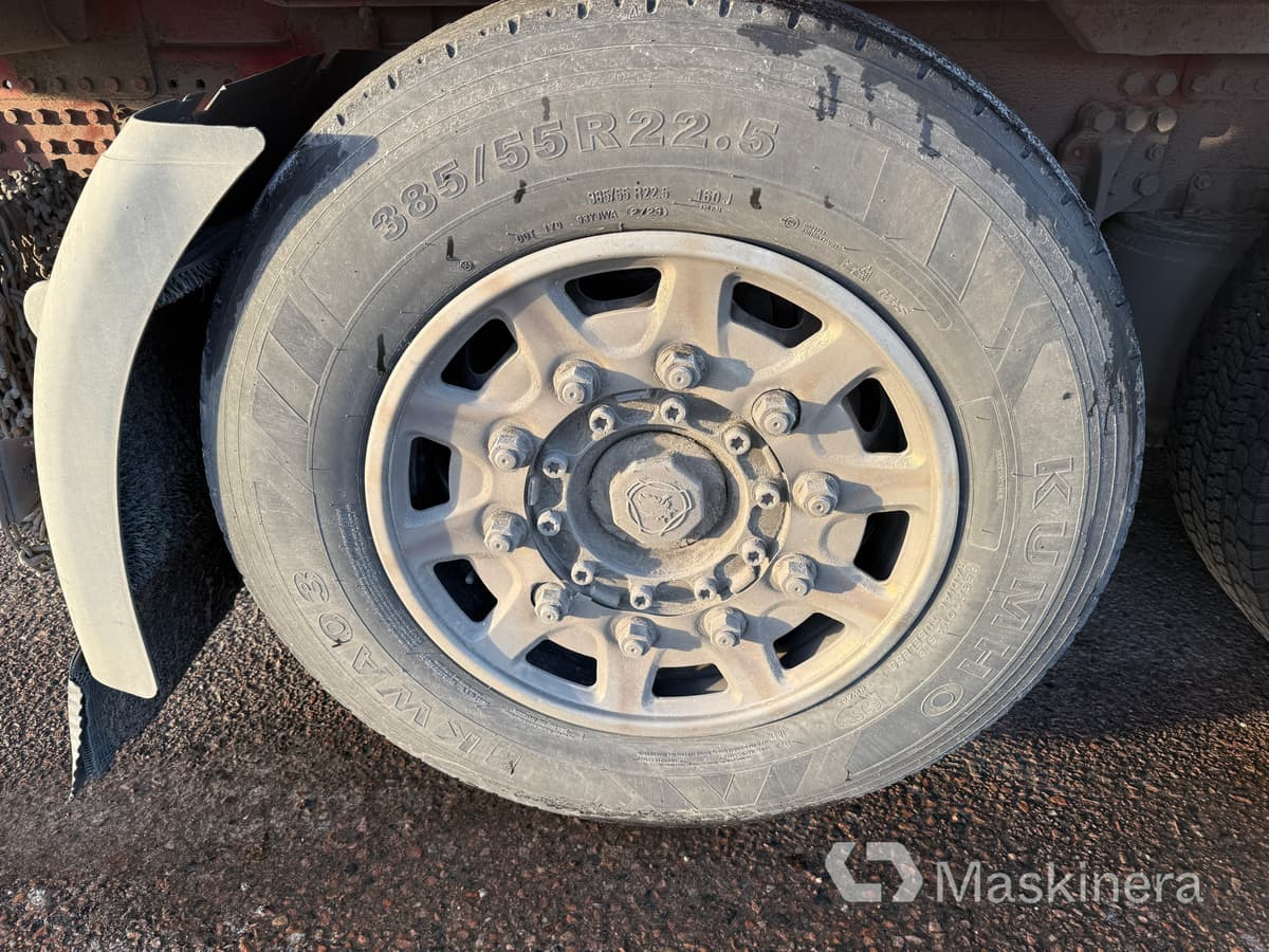 Dobozos felépítményű teherautó Flisekipage Scania R500- Tyllis 3PVH: 48 kép.