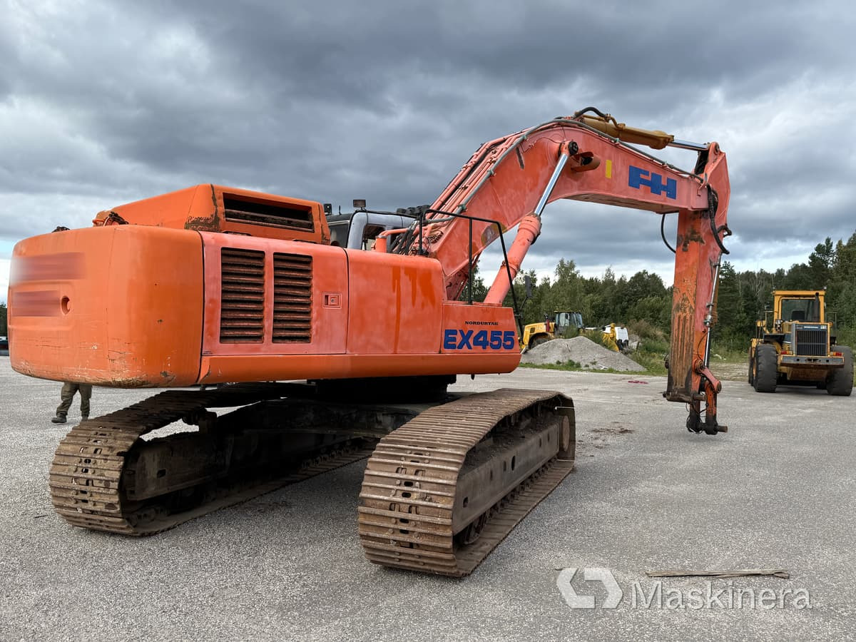 Grävmaskin Hitachi EX455 LC - Lánctalpas kotró: 5 kép. Grävmaskin Hitachi EX455 LC - Lánctalpas kotró: 5 kép.