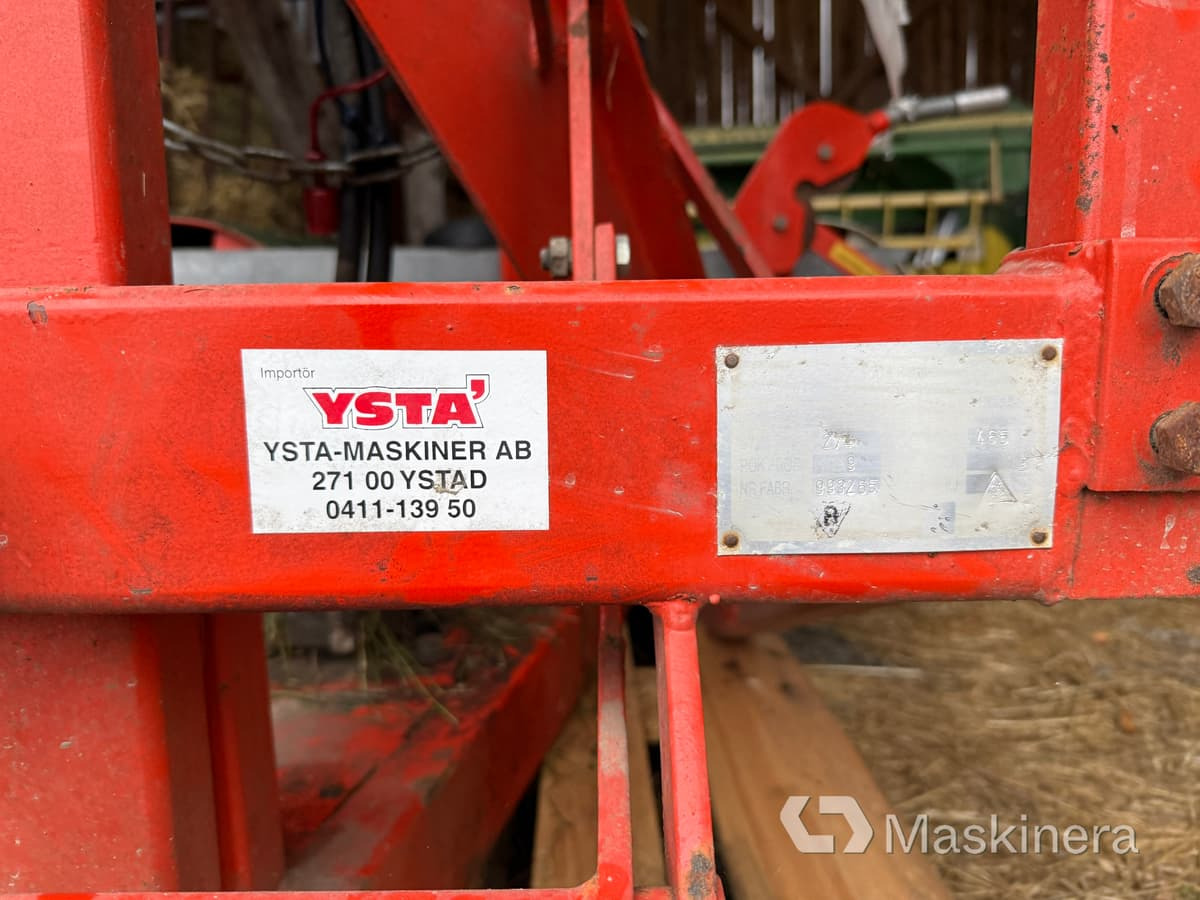 Bálacsomagoló Inplastare Ysta Bale wrap 1600 med sidospakar: 12 kép.