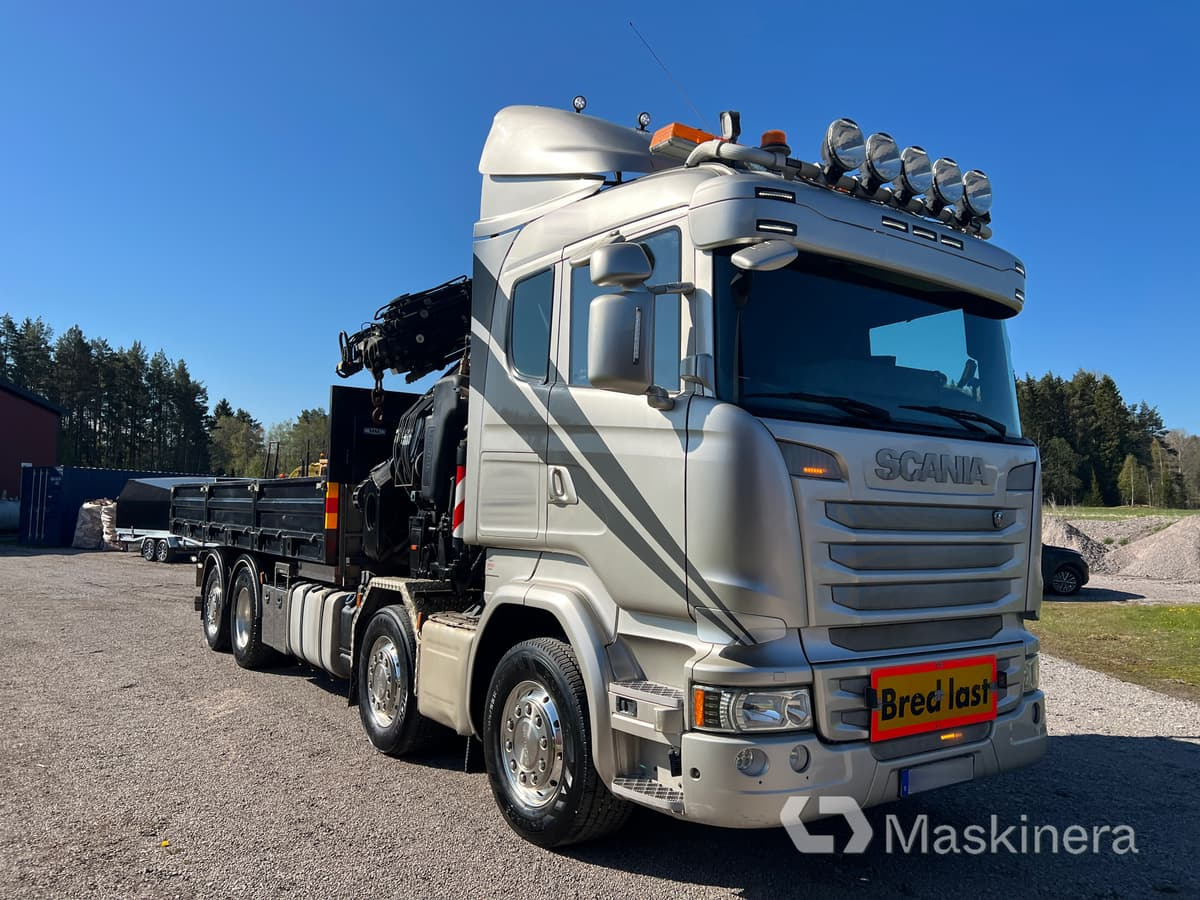 Kranväxlare Scania R450 Fassi F660RA.2.26 med jibb - Horgos rakodó teherautó, Darus autó: 3 kép. Kranväxlare Scania R450 Fassi F660RA.2.26 med jibb - Horgos rakodó teherautó, Darus autó: 3 kép.