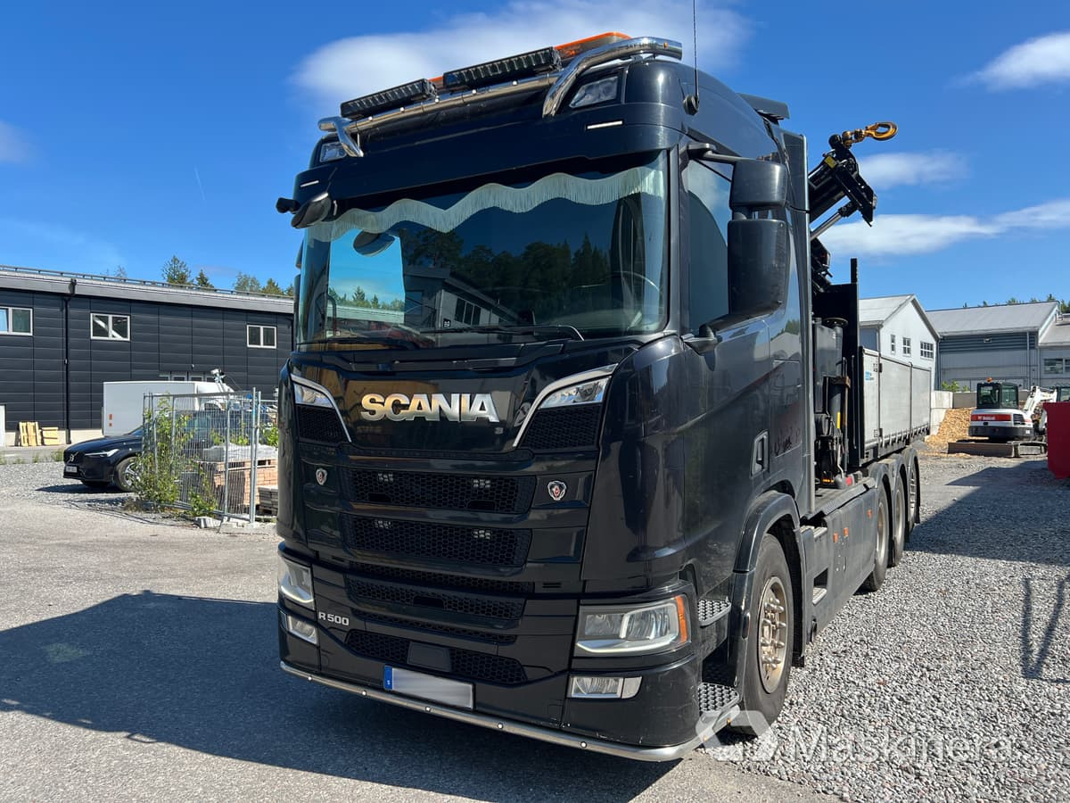 Kranväxlare Scania R500 8x4 med tillbehör - Horgos rakodó teherautó, Darus autó: 2 kép. Kranväxlare Scania R500 8x4 med tillbehör - Horgos rakodó teherautó, Darus autó: 2 kép.