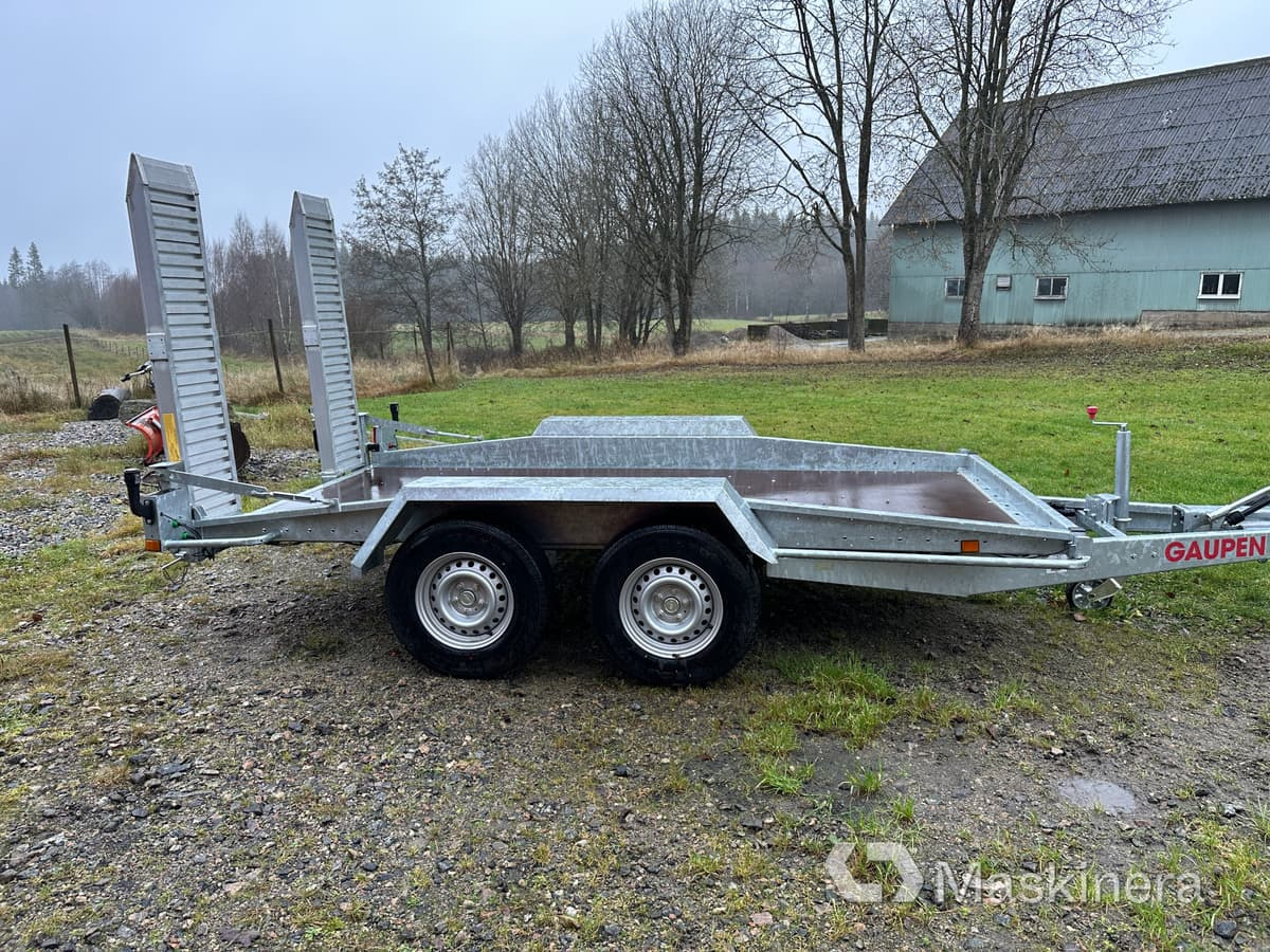 Maskinsläp Gaupen M3535 - Gépszállító utánfutó: 5 kép. Maskinsläp Gaupen M3535 - Gépszállító utánfutó: 5 kép.