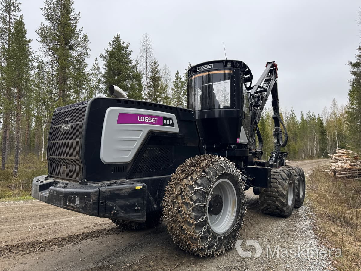 Skördare Logset 6HP GT - Fakitermelő gép: 5 kép. Skördare Logset 6HP GT - Fakitermelő gép: 5 kép.