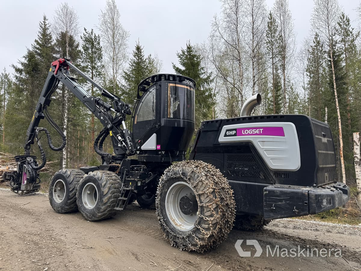 Skördare Logset 6HP GT - Fakitermelő gép: 3 kép. Skördare Logset 6HP GT - Fakitermelő gép: 3 kép.