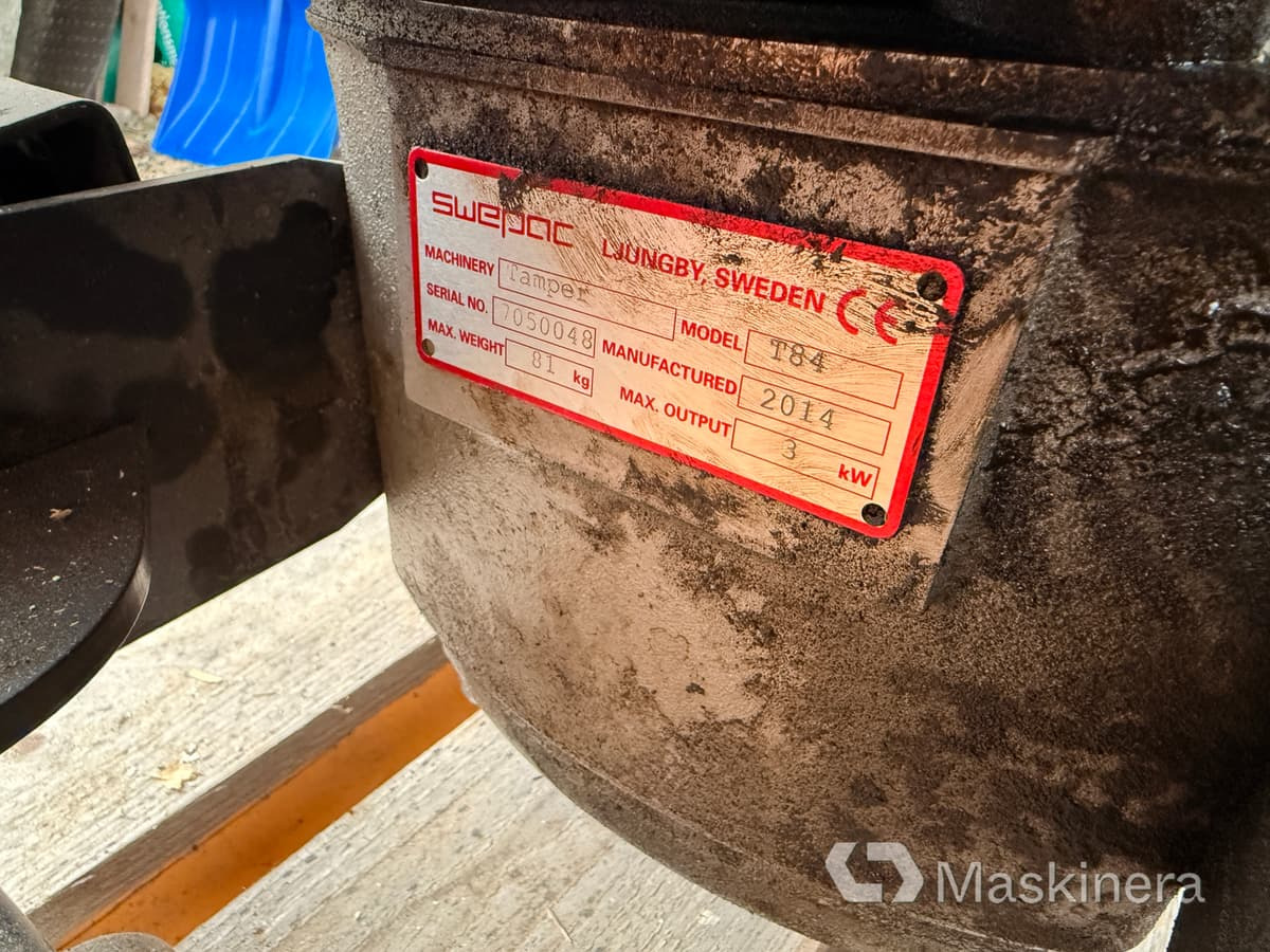 Lapvibrátor Stamp Swepac T84: 10 kép. Lapvibrátor Stamp Swepac T84: 10 kép.