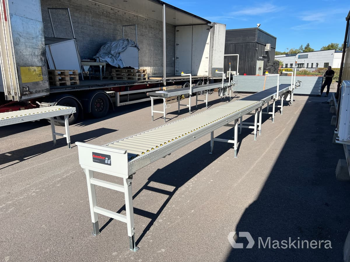 Transportband med rullbana Hanter 10,9 m - Futószalag: 4 kép. Transportband med rullbana Hanter 10,9 m - Futószalag: 4 kép.