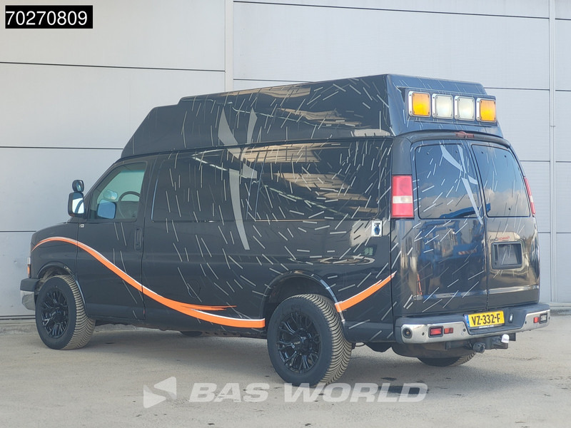 Chevrolet Chevy Van 6.0L V8 MARGE LPG Chevy Van Camper Basis APK 10-2025 GMC Savana 230V aansluiting Airco Camera Cruise 8m3 Airco Trekhaak Cruise c - Kis furgon: 2 kép. Chevrolet Chevy Van 6.0L V8 MARGE LPG Chevy Van Camper Basis APK 10-2025 GMC Savana 230V aansluiting Airco Camera Cruise 8m3 Airco Trekhaak Cruise c - Kis furgon: 2 kép.