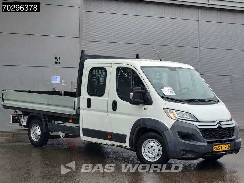 Citroën Jumper 130PK Open Laadbak Dubbel Cabine Trekhaak Airco Cruise Euro6 Pritsche Pickup Open Box Airco Trekhaak Cruise control - Platós kisteherautó: 3 kép. Citroën Jumper 130PK Open Laadbak Dubbel Cabine Trekhaak Airco Cruise Euro6 Pritsche Pickup Open Box Airco Trekhaak Cruise control - Platós kisteherautó: 3 kép.